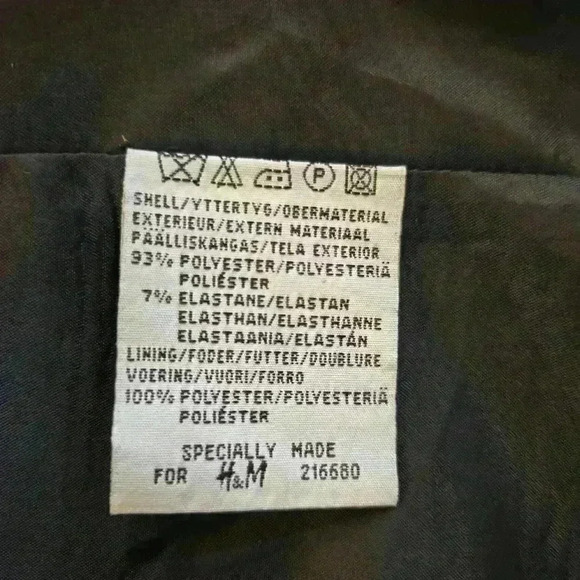 Hennes Fitted Black Blazer sz10 - Picture 7 of 11